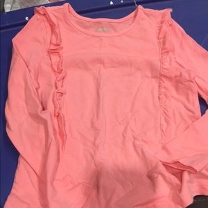 Pink ruffle top 5/6 NWT Gymboree